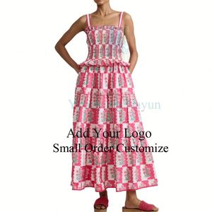 Robe plissée élégante rétro à <span class=keywords><strong>pois</strong></span> pour femmes élégantes - Product Image 2