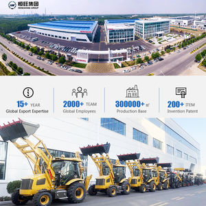 चीनी कारखाने प्रत्यक्ष निर्माण मशीनरी सस्ती 360 डिग्री डीजल छोटे बैकहोए लोडर निर्माण के लिए चार पहिया ड्राइव - Product Image 5