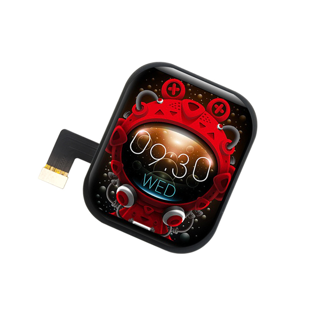 2.13 Inch MIPI 410*502 Small Amoled Display Touch Screen Panel for Smart Watch OLED LCD Module 24Pin 600cd with Cover Glass