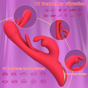 Juguetes Sexuales en Oferta de Fábrica, Vibrador de Punto G, Motor Dual, Vibración Fuerte, Vibrador de Conejo, Apto para Mujeres - Product Image 3