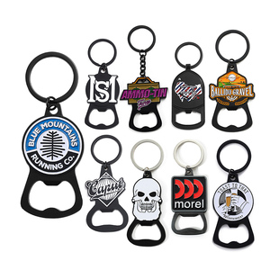 Cá nhân Keychain mở chai bạc đen mạ phim hoạt hình Halloween Logo thư mở chai tùy chỉnh cho món quà - Product Image 5