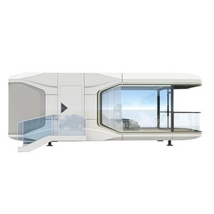 Miglior prezzo prefabbricato modulare piccola casa sul rimorchio per la vita permanente - Product Image 1