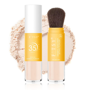OEM ODM Mineral Powder <strong>Sunscreen</strong> Brush SPF 35 Setting <strong>Sunscreen</strong> Powder <strong>for</strong> <strong>Face</strong> - Product Image 1