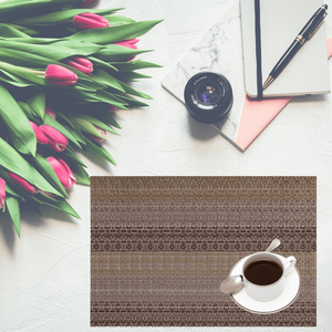 Napperon en PVC de mariage personnalisable caractéristique anti-brûlure dégradé délicat prend en charge la taille personnalisée pour les sous-verres de tapis de vidange de cuisine - Product Image 1