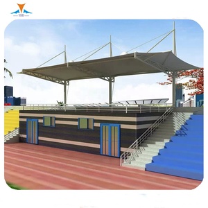 <span class=keywords><strong>Struttura</strong></span> prefabbricata del <span class=keywords><strong>baldacchino</strong></span> della membrana del tetto del tessuto di trazione di PVDF della <span class=keywords><strong>struttura</strong></span> d'acciaio per il supporto dello stadio - Product Image 2