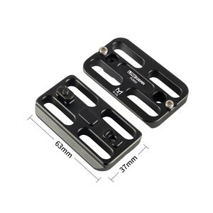 Placa M-<span class=keywords><strong>Loc</strong></span> de Aluminio para Tiro y Caza, Compatible con Soporte Picatinny Arca, Accesorio para Bípode y Trípode, Compatible con Pica Arca - Product Image 1