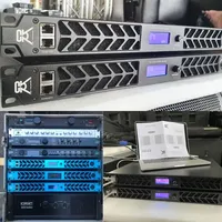 Amplificateurs de puissance de classe D CVR D-3302 2*3300 Watt, grande puissance, 1U, pour DJ et soirées