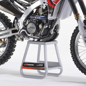 Support d'entretien universel détachable pour moto, cadre en acier robuste, coussinets antidérapants à revêtement en poudre pour la réparation de motos tout-terrain - Product Image 2