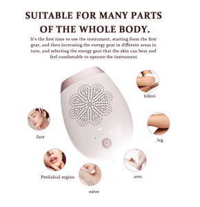 เครื่องเลเซอร์กำจัดขนรักแร้แบบถาวรของผู้หญิงเครื่องกำจัดขนรักแร้ขนาดเล็กเครื่องกำจัดขนใช้ภายในบ้าน - Product Image 5