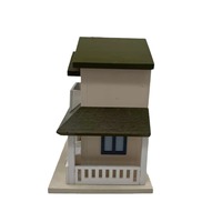Kit de nichoir à oiseaux en bois FSC, nichoir à oiseaux en contreplaqué à assembler soi-même, à peindre, petite maison en bois pour jouets