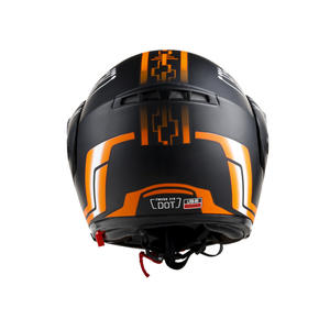 Casque rabattable unisexe homologué DOT, matériau ABS, design intégré pour toutes les saisons, cyclisme, nouvelle taille XL - Product Image 4