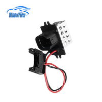 Résistance de moteur de ventilateur HVAC Résistance de ventilateur de chauffage pour Renault Clio MK1 1994-1998 Métal ABS No.7701034875 Noir