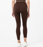 Leggings de sport extensibles pour femmes, taille haute, coupe ajustée, pour yoga, entraînement, gym, fitness, vêtements de sport, vente en gros, marque privée personnalisée