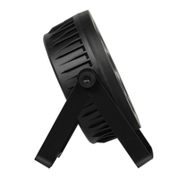 Mini projecteur LED PAR à commande par application, 12 LED RGBW DMX512, éclairage de scène, projecteurs LED Wash Uplights en plastique pour DJ, mariage, fête à domicile, discothèque