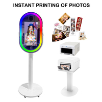 Nouvel Arrivage – Cabine Photo Portable 21,5 Pouces pour Appareil Photo Reflex Numérique avec Anneau Lumineux, Vidéo et Miroir Compatible Reflex – Garantie Incluse
