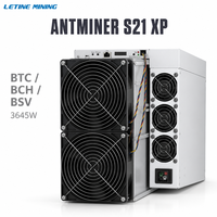 Antminer S21XP 270T Bitcoin Miner Bitmain 270TH/s 13.5J/T SHA256, mineur ASIC à refroidissement par air, équipement de minage BTC BCH BSV