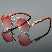 Lunettes de soleil polarisées à double pont en métal, certifiées UV385 CE, verres PC, unisexe, pour la ville, la rue, les activités de plein air