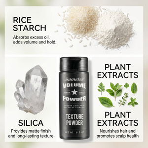 Amorfire <span class=keywords><strong>Polvere</strong></span> Volumizzante per <span class=keywords><strong>Capelli</strong></span> a Lunga Durata, Controllo dell'Oleosità, <span class=keywords><strong>Polvere</strong></span> Texturizzante per lo Styling dei <span class=keywords><strong>Capelli</strong></span> - Product Image 5