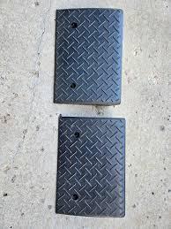 Rampa para Entrada de Vehículos, para Autos, Motos, Camiones, Plataformas de Carga, con Protección IP09, de Goma Negra, Portátil - Product Image 3