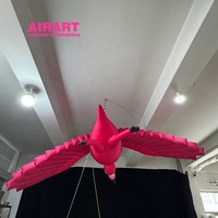 Décoration de scène musicale, flamant rose gonflable, ensemble de comptoir de bar pour l'affichage
