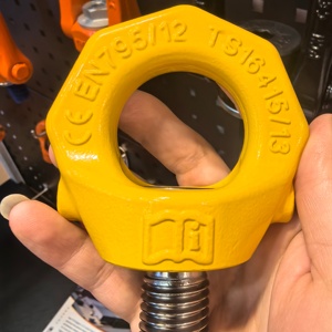 Anclajes <span class=keywords><strong>de</strong></span> protección contra caídas industriales certificados CE e ISO Perno <span class=keywords><strong>de</strong></span> ojo <span class=keywords><strong>de</strong></span> acero inoxidable dúplex Rosca M16 <span class=keywords><strong>Precio</strong></span> caliente directo <span class=keywords><strong>de</strong></span> fábrica - Product Image 1