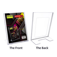 Support de papier vertical A5 incliné vers l'arrière, support de table, support de signalisation, support de prospectus, cadres adaptés au bureau, aux entreprises, aux magasins