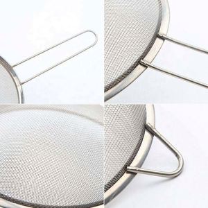 Colador de Malla Fina de Acero Inoxidable 304, Colador de Aceite, Colador de Harina para Filtrar Alimentos, Accesorios de Cocina - Product Image 3