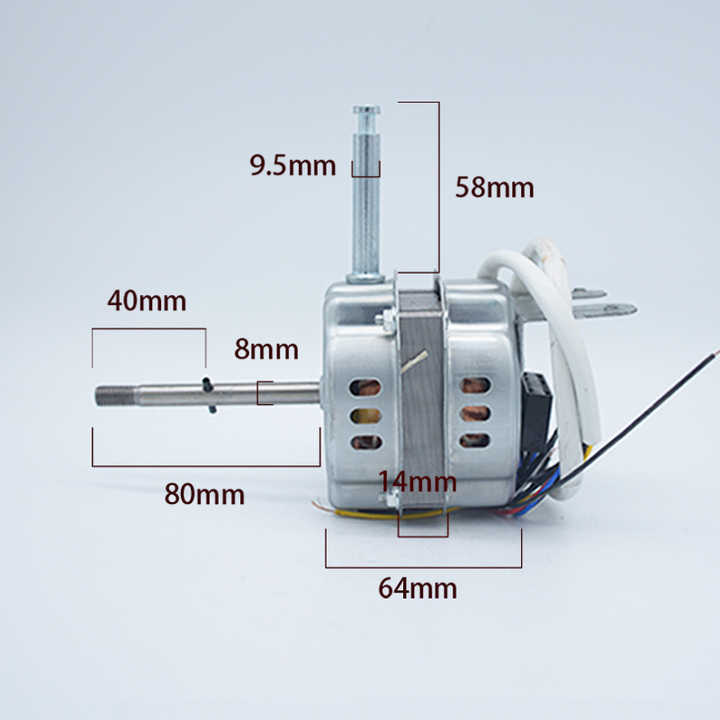 Zhongshan 230v 30w 45w small 3 speed fan motor 1/20hp 16 inch 