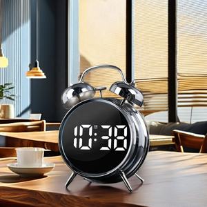 2024 nuovi articoli per la decorazione della stanza elettronica intelligente <span class=keywords><strong>digitale</strong></span> Oclock sveglia sveglia da tavolo - Product Image 4