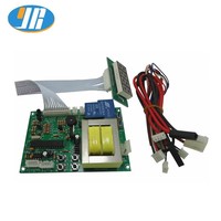 Carte de circuit imprimé de contrôle de temporisation à affichage 4 chiffres AC110-220V, minuterie électronique pour machines domestiques et commerciales
