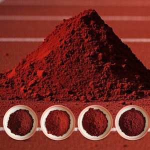 ผงเหล็กออกไซด์สีแดง110 130 190 E172สำหรับอิฐคอนกรีตเซรามิคซีเมนต์-เนื้อเรื่อง FE2O3 - Product Image 4