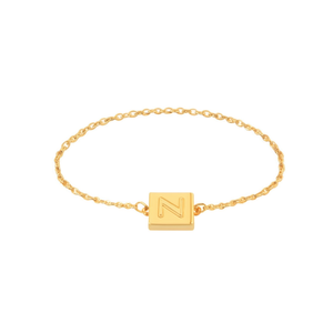 Bracciale in Acciaio Inossidabile con Ciondolo a Forma di Lettera Z 12x14cm, Charm alla Moda - Product Image 1