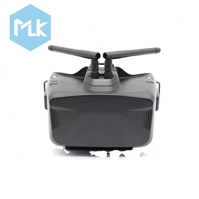 MLK Skyzone Cobra Lite FPV Goggles 480X272 LCD 32GB DVR 50 FOV Receiver Diversity for RC Racing Standard Airplane Headband