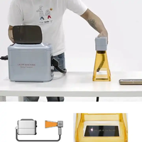 Imprimante laser portable à fibre optique 30W pour marquage de pneus de camion, avec code QR et numéro de série, haute qualité