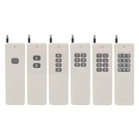 Émetteur de télécommande RF longue portée haute puissance 315 MHz 433 MHz 1/2/4/6/8/12 canaux
