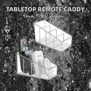 ที่วางอุปกรณ์สื่อบนโต๊ะ ที่วางรีโมทคอนโทรล แบบตั้งพื้น ทำจากพลาสติก สำหรับรีโมทคอนโทรลและของบนโต๊ะ - Product Image 2