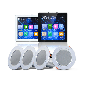 425e Nhà Thông Minh Hệ thống Mini 4 inch đa kênh màu xanh-răng điều khiển từ xa trong tường khuếch đại với 4 âm thanh Stereo Loa trần - Product Image 1