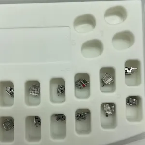 Brackets Ortodontici in Ceramica con Allineamento Manuale, Sistema Roth/Mbt Autoligante, Certificato CE, Attrezzatura Dentale - Product Image 5
