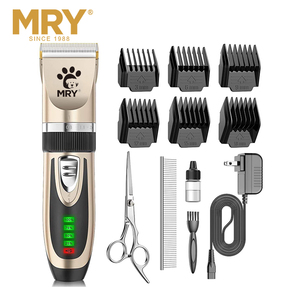 Mris कुत्ते की क्लिपर्स कैट शशिंग मशीन किट कॉर्लेस छोटे पालतू पालतू बालों को पंजे के आसपास कुत्ते के बालों को ट्रिम करने के लिए कम शोर - Product Image 1
