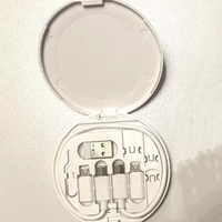 Kit de câble USB à charge rapide 60W Type C Adaptateur en cuivre pur multifonctionnel Boîte de rangement pour imprimante et ordinateur
