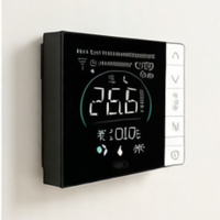 Thermostat tactile LCD Carrier THT pour ventilo-convecteur 2 ou 4 tuyaux, contrôleur intelligent CVC