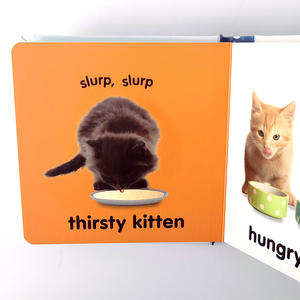 Best-seller jouets éducatifs préscolaires chatons bébé anglais <span class=keywords><strong>livre</strong></span> d'images toucher et sentir <span class=keywords><strong>livre</strong></span> pour enfants - Product Image 3