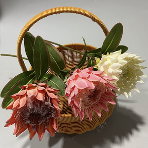 Flores Artificiales de Látex de Alta Calidad, Impresión 3D, Súper Grandes, Tacto Real de Seda, para Decoración del Hogar, Bodas, Navidad y Año Nuevo <span class=keywords><strong>Chino</strong></span> - Product Image 4