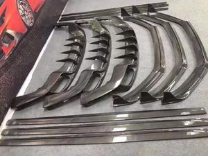 Carbon Phía Trước Lip, Side Váy, Phía Sau Khuếch Tán Cho <span class=keywords><strong>Panamera</strong></span> 971 Splitter Đồ Đạc Hoàn Hảo Rất Tốt Nhất Giá 2016-2019 - Product Image 2