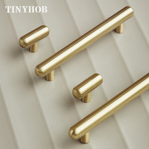 Tùy Biến Bắc Âu Đơn Giản Rắn Brass Vàng Vòng Đồ Nội Thất Tủ Xử Lý Và Knobs Kéo Cho Đồ Nội Thất Phần Cứng <span class=keywords><strong>DC</strong></span>-3168 - Product Image 2