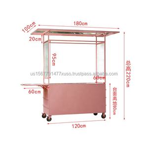 Carrito de Comida Móvil para Venta Ambulante, Máquina Expendedora de Aperitivos, Carrito de Venta - Product Image 4