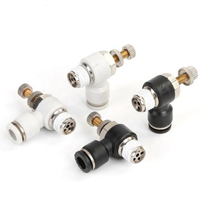 Khí nén nhanh chóng kết nối điều khiển tốc độ chuyển đổi SL8-02 dòng chảy hạn chế van J điều chỉnh Xi lanh đầu vào và cửa hàng không khí - Product Image 4