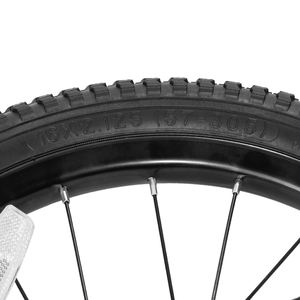 Rueda Delantera de Repuesto para <span class=keywords><strong>Bicicleta</strong></span> Infantil JOYSUN de 12-<span class=keywords><strong>16</strong></span> Pulgadas con Neumático de Goma y Cámara de Aire, Color Negro, <span class=keywords><strong>16</strong></span>-22 Orificios para Radios, Llanta con Radios - Product Image 3