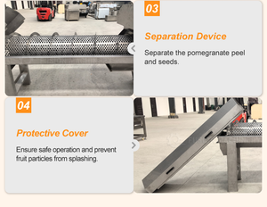 Máy tách hạt lựu bán trực tiếp từ nhà máy, máy bóc vỏ lựu, máy tách vỏ lựu - Product Image 6