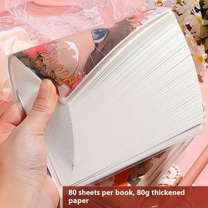 ชุดสมุด A3ทรงสี่เหลี่ยมที่มีมูลค่าสูงคู่ค้าหนังแบบหนาไม่ระคายเคืองต่อผิวสำหรับนักศึกษาวิทยาลัย - Product Image 3